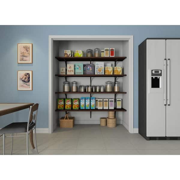 Closetmaid 16 In D X 72 W 84, Pantry Closet Shelving Systems
