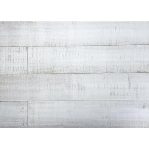 Thermo-Treated 1/4 in. x 4.75 in. x 4 ft. White Radiata Pine Warp Resistant Barn Wood Wall Plank(9.5 sq. ft. per 6 Pack)