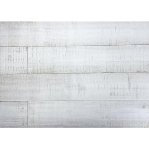 Thermo-treated 1/4 in. x 4.75 in. x 4 ft. White Radiata Pine Barn Wood Wall Planks (9.5 sq. ft. per 6 Pack)