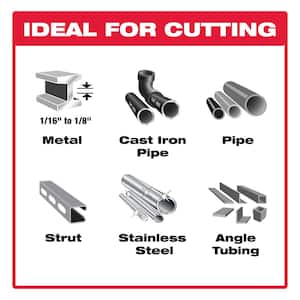 6 in. 10 TPI Steel Demon Carbide Teeth Reciprocating Saw Blades for Medium Metal