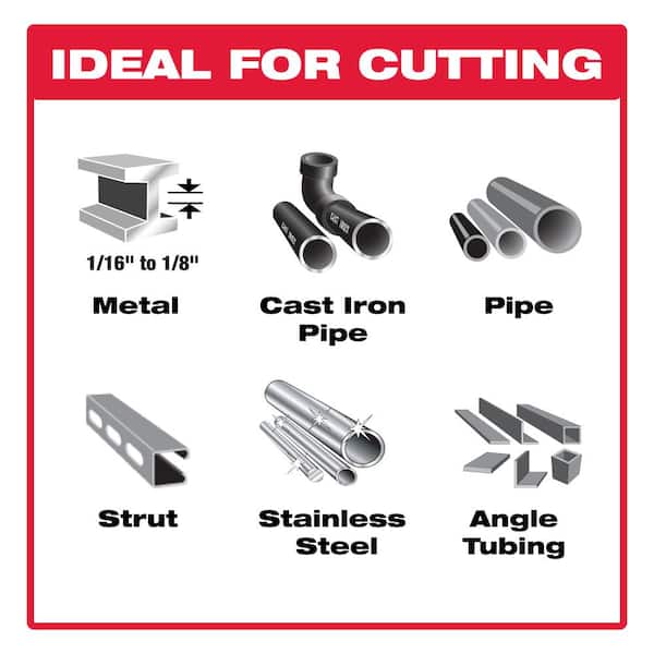 12 in. 10 TPI Steel Demon Carbide Teeth Reciprocating Saw Blades for Medium Metal