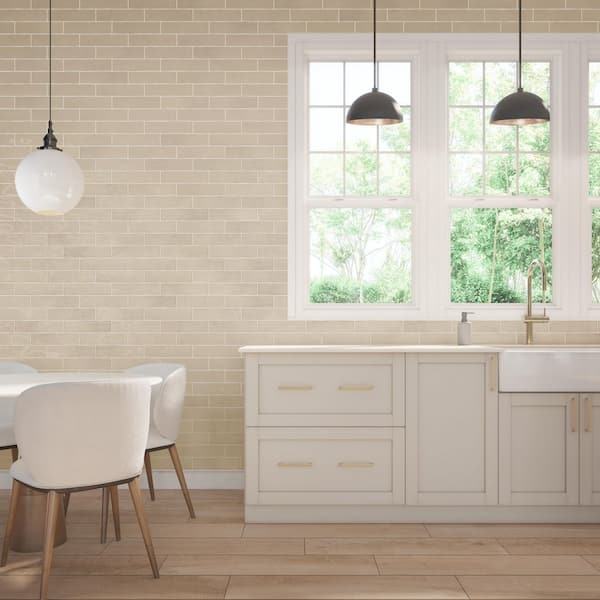 LuxeCraft Trance 3 in. x 12 in. Glaze Ceramic Wall Tile (12 sq. ft./Case)