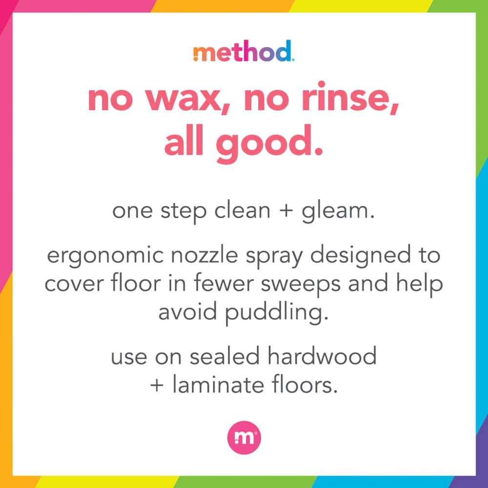 Method Almond Scent Squirt + Mop Wood Floor Cleaner - 25 fl oz