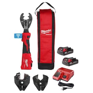 M18 18V Lithium-Ion Cordless FORCE LOGIC 6-Ton Utility Crimping Kit with O-D3 Jaw