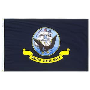 4 ft. x 6 ft. U.S. Navy Armed Forces Flag