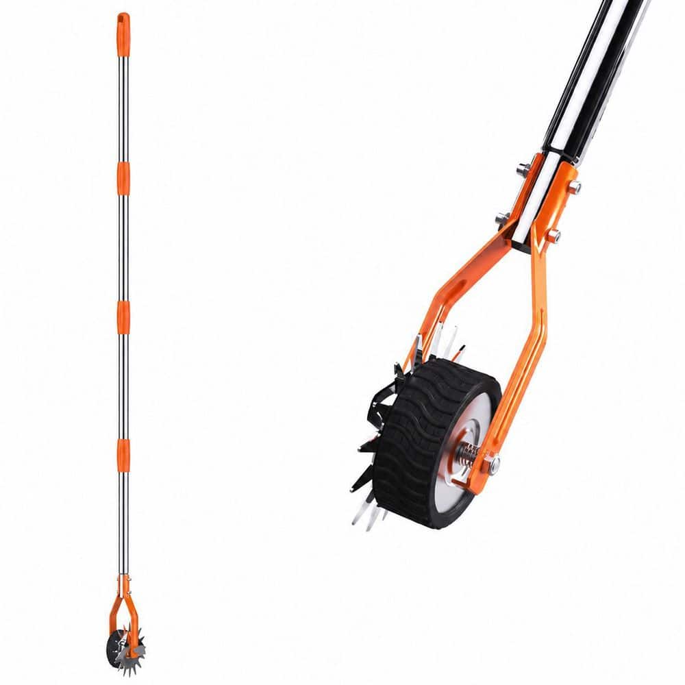67 in. Edger with Adjustable Stainless Steel Handle, Alloy Steel Serrated Blade for Lawn, Sidewalk, Driveway price history on PriceWatchPro