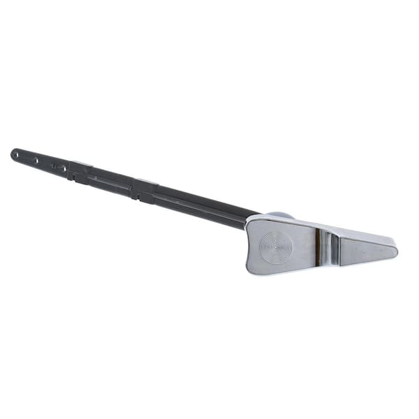 JONES STEPHENS Toilet Tank Trip Lever for Front Mount American Standard Neo 28-Degree Combo Plastic Arm in Chrome