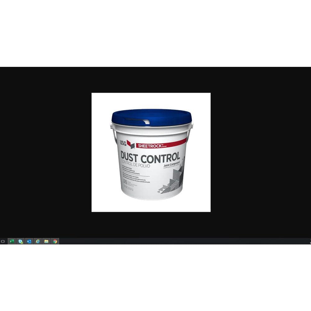 USG Sheetrock Brand Dust Control Joint Compound - 3.5 gal Carton 380609 ...