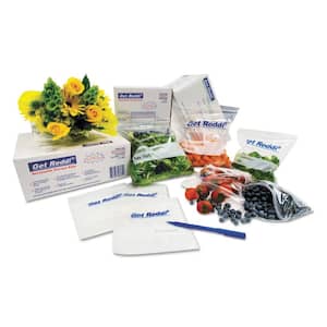 PlasticMill 10 Quart Clear Food Storage Bag,0.6 MIL,8x4x20 900/Case