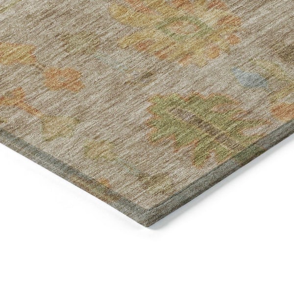 Chantille Machine Washable Indoor/Outdoor Abstract ACN1930 Beige 10 ft. x 14 ft. Area Rug