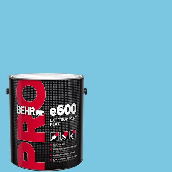BEHR PRO 1 gal. #530B-4 Bliss Blue Flat Paint
