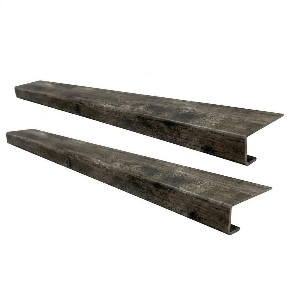 Restored Wood Stair Tread Molding Square-Exact Match for Lifeproof Floor, 2-Pieces, 46 in. x 6.25 in. x 7 mm T price history on PriceWatchPro