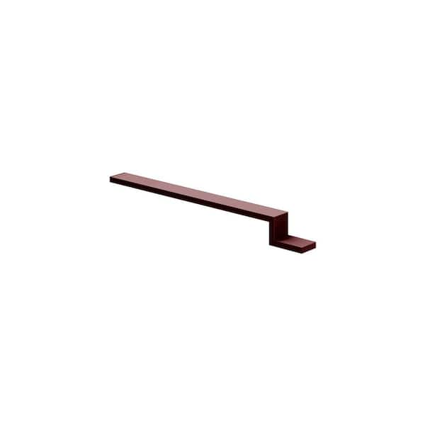 Charlotte Raised 3 in. W x 34.5 in. H x 0.75 in. D in Bordeaux Filler in Assembled Base Cabinet