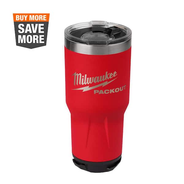 Milwaukee PACKOUT Red 30 oz. Tumbler