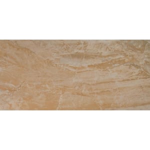 Onyx Sand 12 in. x 24 in. Polished Porcelain Floor and Wall Tile (512 sq. ft./Pallet)
