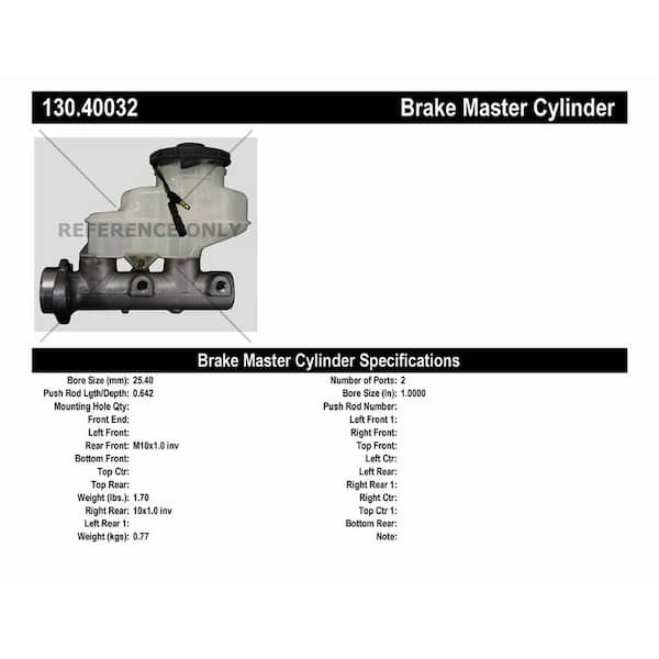 Centric Parts Brake Master Cylinder