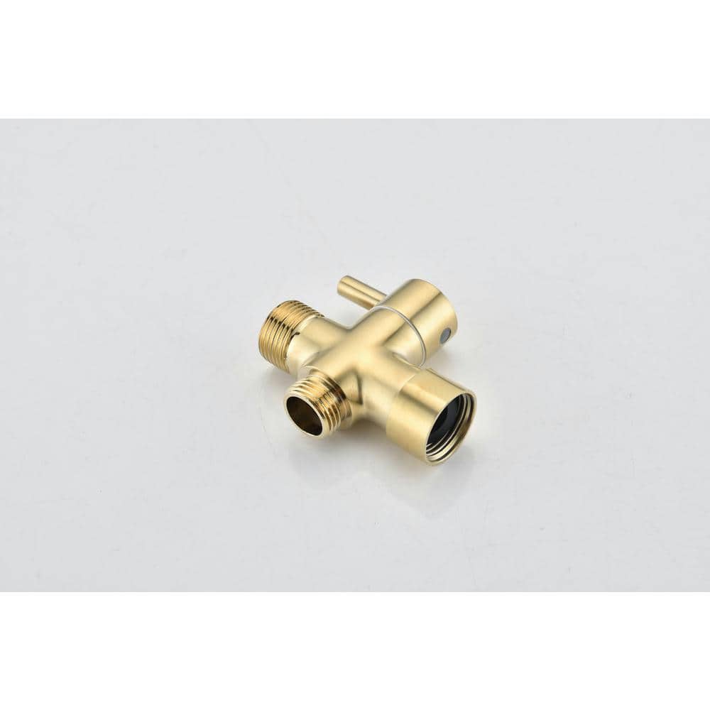 Brushed Gold Handheld Bidet Sprayer with Pressure Control
