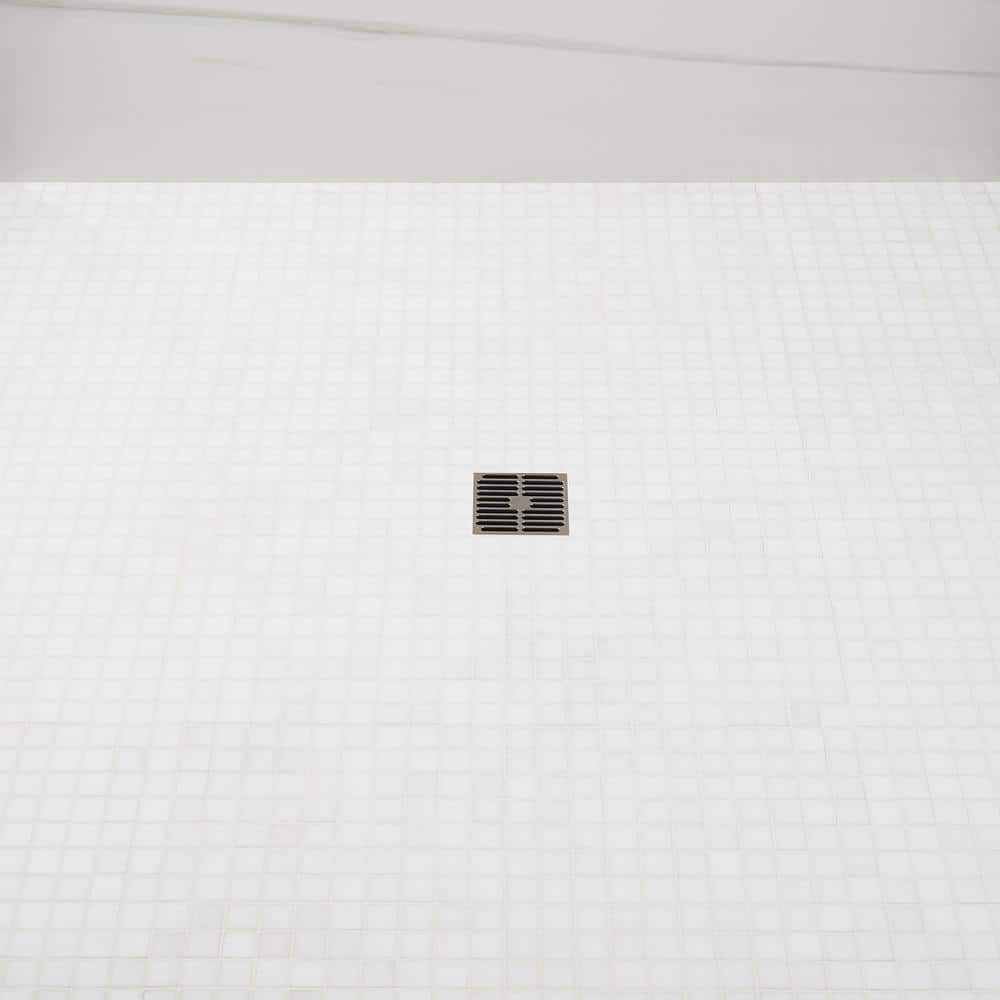 Thassos White 1x1 Polished Marble Mosaic Tile