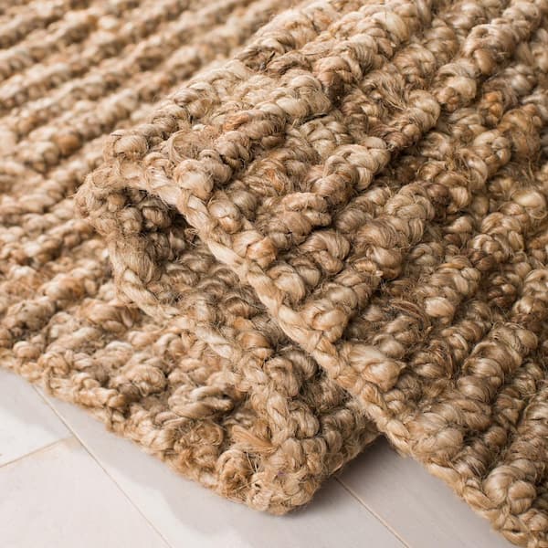 Safavieh Braided Arja 4 X 4 (ft) Wool Light Beige Round Indoor Coastal Area  Rug in the Rugs department at