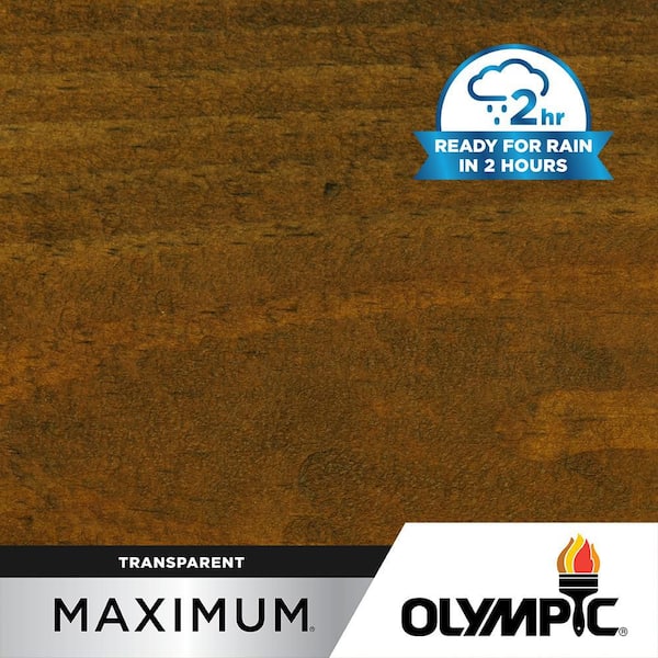 Maximum 1 gal. Canyon Brown Transparent Exterior Stain and Sealer in One Low VOC