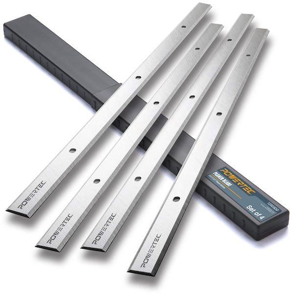 12-1/2 in. Planer Blades Replacement Knives for Craftsman, Delta, Grizzly, Wen, Porter Cable, High Speed Steel (4-Pack)