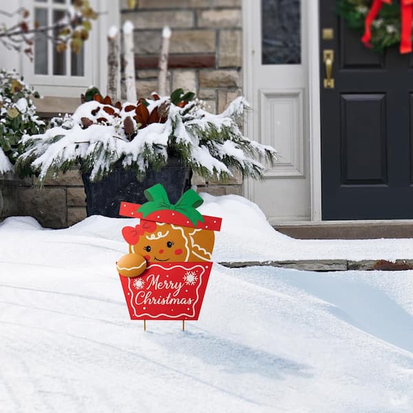 Christmas Face Stickers - 500 Assorted Santa & Snowman Decorating Kit