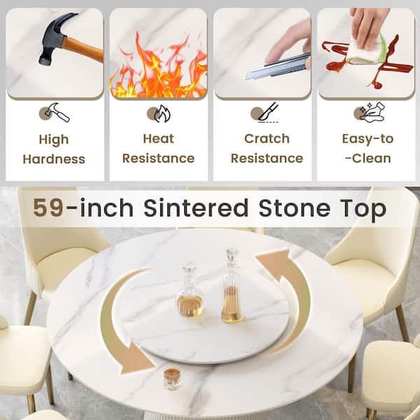 Have a question about Magic Home 59.05 in. Rotable Round