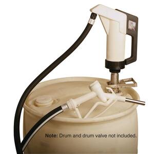 DEF Polypropylene Air-Operated Piston Drum Pump with RSV Coupler, 12 in. Hose and Manual Nozzle