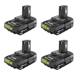 ONE+ 18V Lithium-Ion 2.0 Ah Compact Battery (4-Pack)