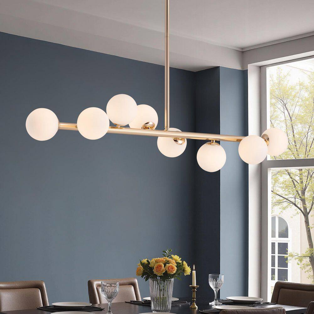28 in. 6-Light Brass Traditional Chandelier with Glass Globe Shades price history on PriceWatchPro