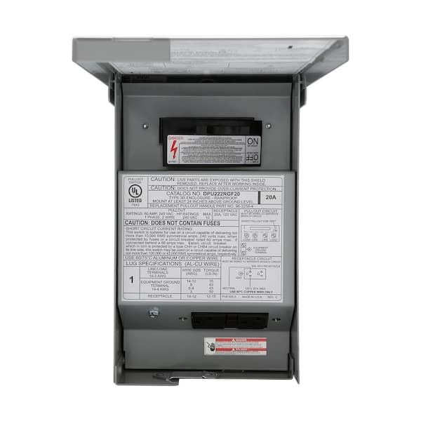Unbranded Eaton Ac/Heat Disconnect Non-Fuse 60A