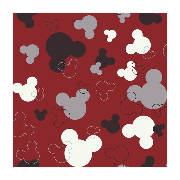 York Wallcoverings Mickey Mouse Heads Wallpaper