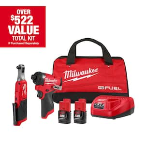 Milwaukee 12v fuel kit sale