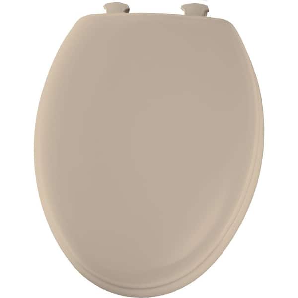 BEMIS Elongated Closed Front Toilet Seat in Fawn Beige1450EC 068 The