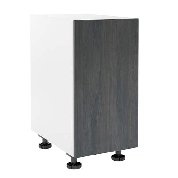 Cambridge Quick Assemble Modern Style, Carbon Marine 24 in. Base Kitchen Cabinet (24 in. W x 24 in. D x 34.50 in. H)
