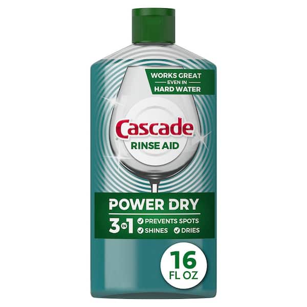 Cascade Platinum 16 oz. Power Dry Dishwasher Machine Rinse Aid (155-Loads)