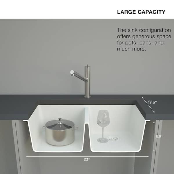 New Gorilla Grip Under-the-Sink Shelf Liner Waterproof Moisture Barrier 24  x 24