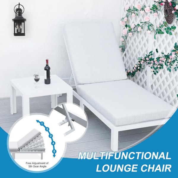 Plus size deals outdoor chaise lounge