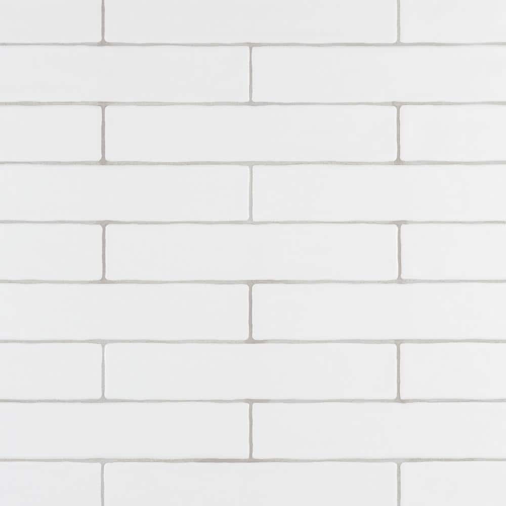 Chester Matte Bianco 2 in. x 9-4/5 in. Ceramic Wall Take Home Tile Sample price history on PriceWatchPro