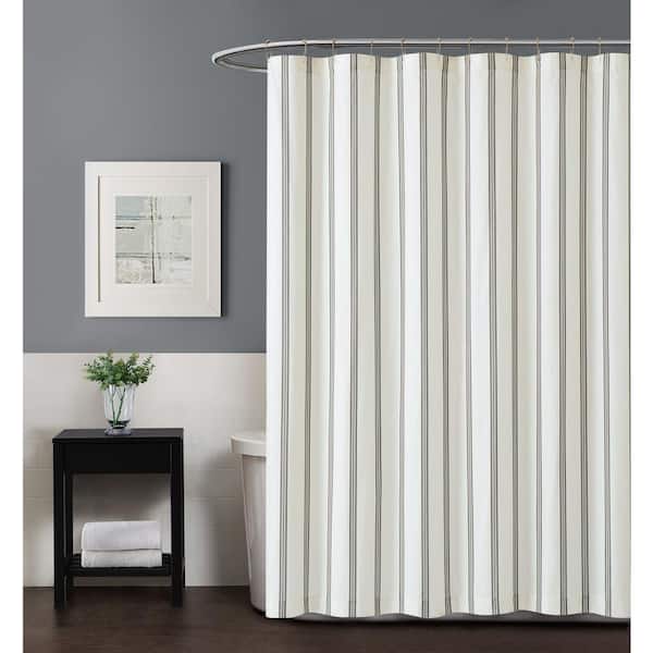 Truly Soft Millenial Stripe 72 in. Shower Curtain
