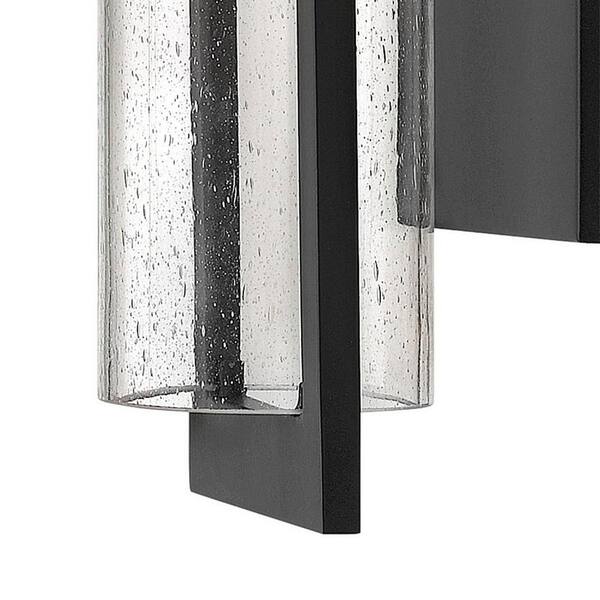 HINKLEY - Hinkley Shelter Small Outdoor Wall Mount Lantern, Black