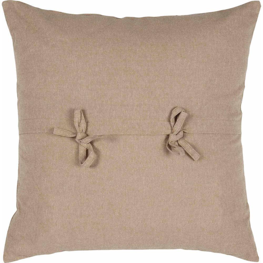 Sawyer Mill Charcoal Poultry 18" Square Cotton Pillow