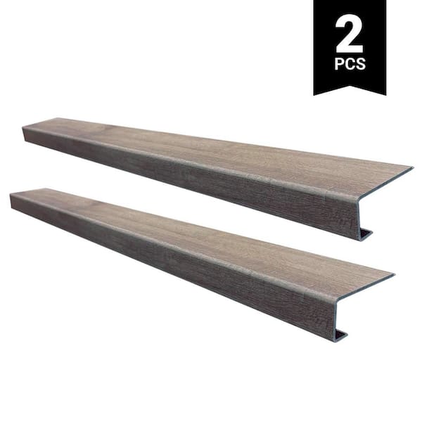 STEPSOLUTION Bradbury Hill Wood Stair Tread Molding Square Exact