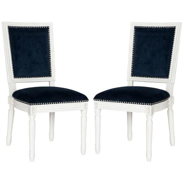SAFAVIEH Buchanan Navy Dining Chair
