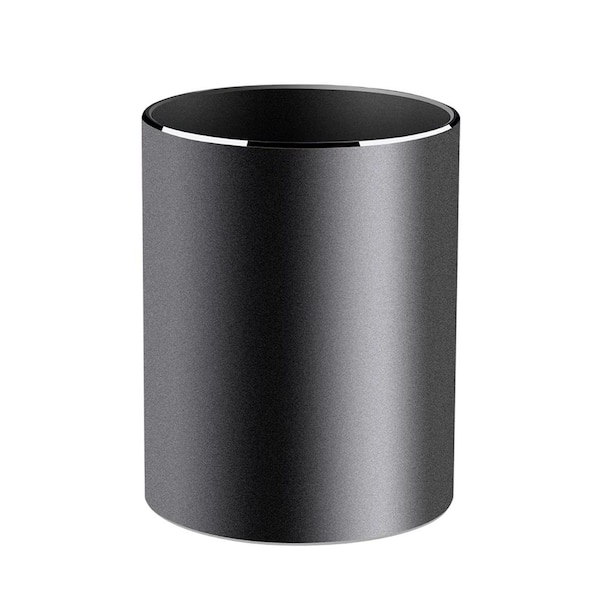 3.15 x 3.15 x 3.94 in. Aluminum Round Pen Holder for Desk, Office, School, Home and Stationary Supplies