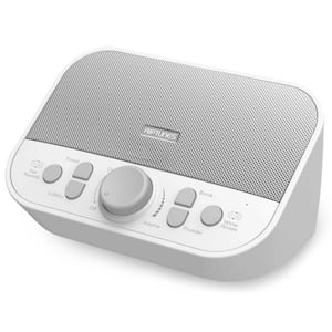 White Noise Sound Machine with 28 Sounds, Timer Options and Automatic Shutdowns