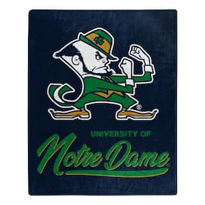 NCAA Multi-Color Notre Dame Signature Raschel Throw