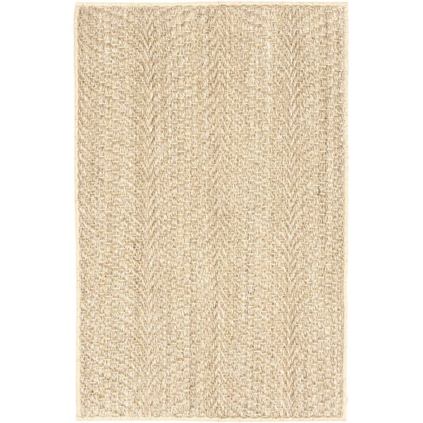 Wave Woven Sisal Sand 2 ft. x 3 ft. Indoor Area Rug