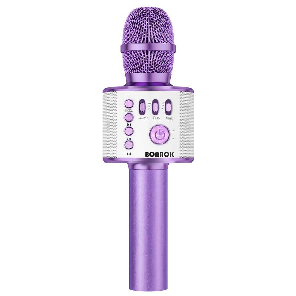 High Compatibility Rechargeable Wireless Bluetooth Karaoke Microphone in Li