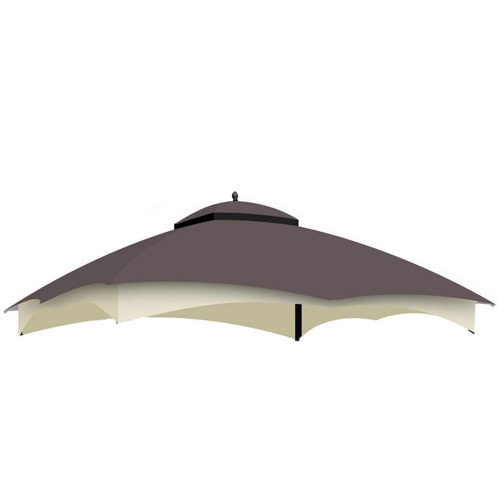 10 x 12 ft. Gazebo Replacement Canopy Top,Heavy Duty Polyester Fabric Roof 